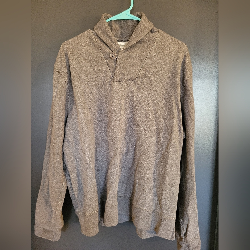 Men's XL casual sweater in grey